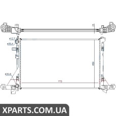 Радіатор Nissens 630732