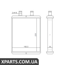 Обігрівач Nissens 71817