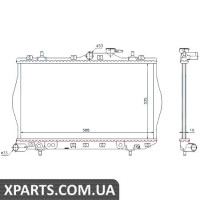 Радіатор Nissens 622971