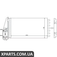 Обігрівач Nissens 72945