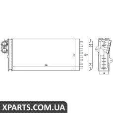 Pадiатор опалення Nissens 73375