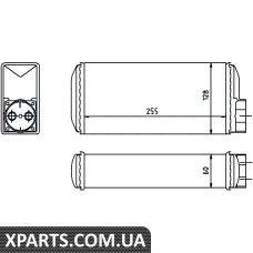 Pадiатор пiчки Nissens 73650