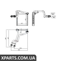 Радіатор охолодження Nissens 73942