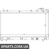 Радіатор Nissens 64185