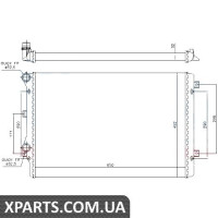 Радіатор Nissens 65279A