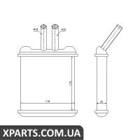 Радіатор охолодження Nissens 76502