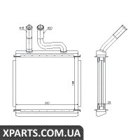 Радіатор опалення Nissens 76507
