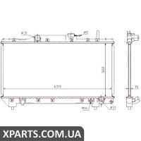 Радіатор Nissens 64837A
