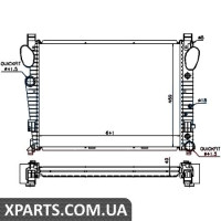 Радіатор Nissens 62547A