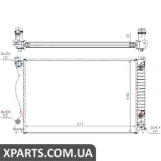 Радіатор Nissens 60236A