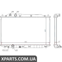 Радіатор Nissens 68143