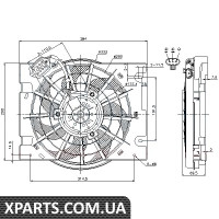 Вентилятор Nissens 85186