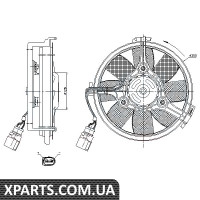 Електровентилятор Nissens 85547