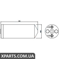 Осушувач кондиціонера Nissens 95345