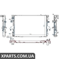 Радіатор Nissens 65282A