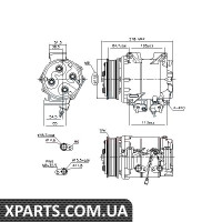 Компресор кондиціонера Nissens 890128