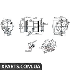 Компрессор Nissens 890339