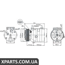 Компресор кондиціонера Nissens 89063