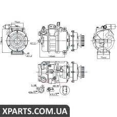 Компрессор Nissens 890637