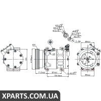 Компресор кондиціонера Nissens 89148