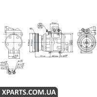 Компресор кондиціонера Nissens 89153