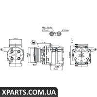 Компресор кондиціонера Nissens 89358