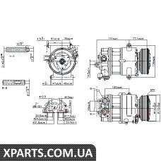 Компресор кондицiонера Nissens 89590