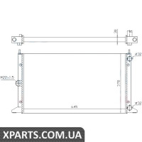 Радіатор Nissens 63991