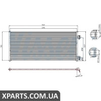 Радіатор кондиціонера Nissens 94577