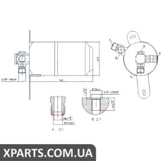 Осушувач кондиціонера Nissens 95184