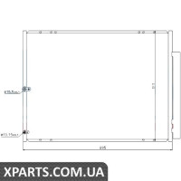 Радіатор кондиціонера Nissens 940297
