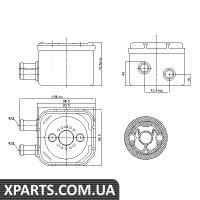 Радіатор охолодження Nissens 90652