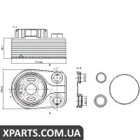 Радіатор охолодження Nissens 90705