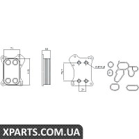 Олійний радіатор First Fit Nissens 90739