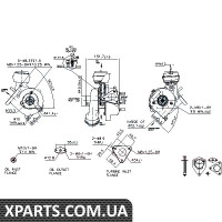 Турбіна SKODA SUPERB I 3U 02- 2.0 TDi пр-во Nissens Nissens 93043