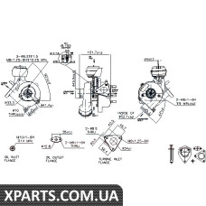 Турбіна SKODA SUPERB I 3U 02- 2.0 TDi пр-во Nissens Nissens 93043