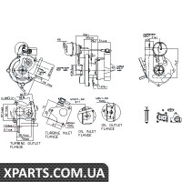 Турбіна DACIA LOGAN I 04- 1.5 dCi пр-во Nissens Nissens 93073