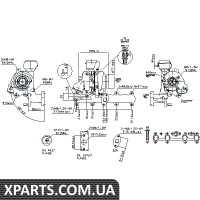 Турбіна SKODA SUPERB II 3T 08- 1.9 TDi пр-во Nissens Nissens 93181