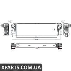 Iнтеркулер Nissens 96017