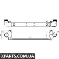 Інтеркулер Nissens 96383