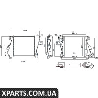 Інтеркулер Nissens 96527