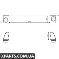 Інтеркулер Nissens 96607