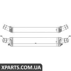 Интеркулер Nissens 96618