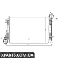 Інтеркулер Nissens 96619