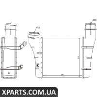 Інтеркулер Nissens 96707