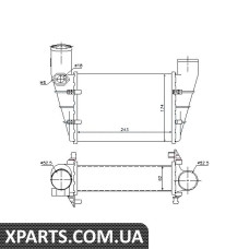 Радіатор охолодження Nissens 96896
