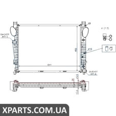 Радіатор Nissens 62774A