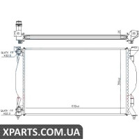 Радіатор Nissens 60304A