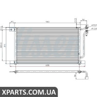 Радіатор кондиціонера Nissens 94527