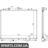Радіатор Nissens 62895A